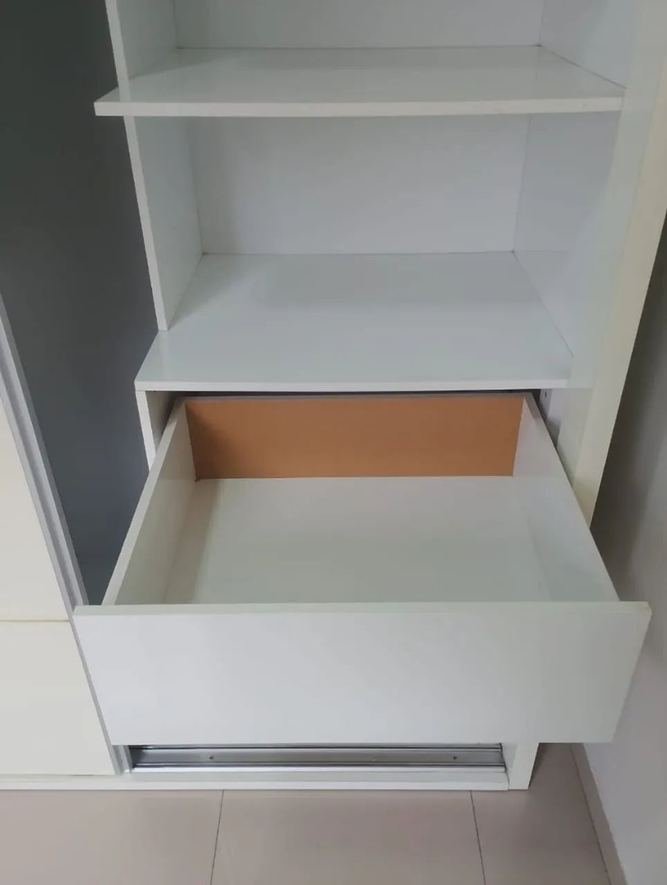 Guarda Roupa Dalla Costa 100% MDF com espelho - Foto 4
