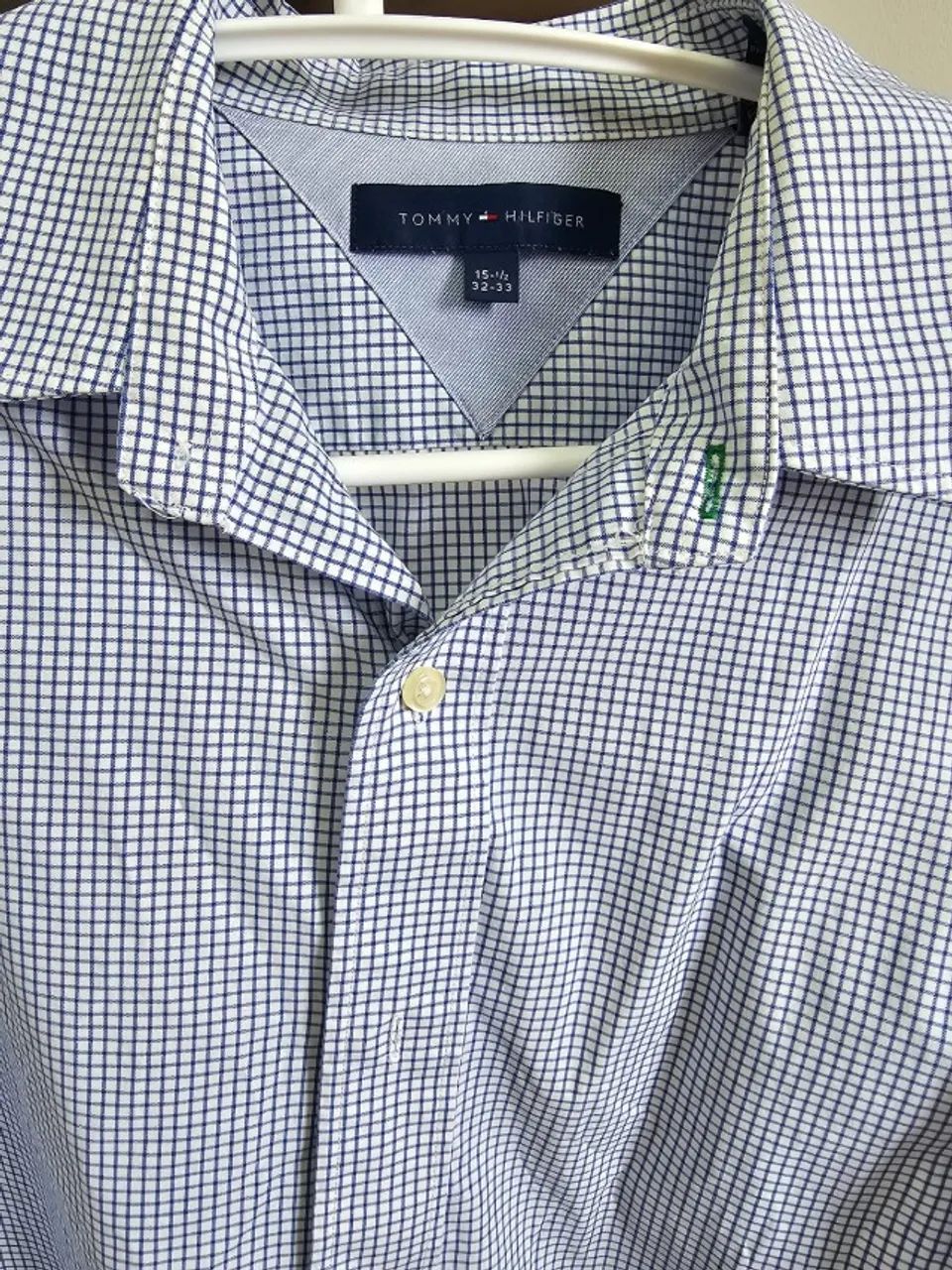 Camisa Social Tommy Hilfiger Masculina - Foto 2