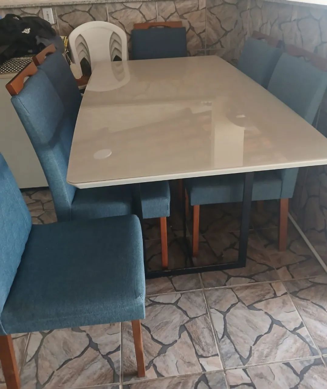 Mesa de jantar com 6 cadeiras  - Foto 3
