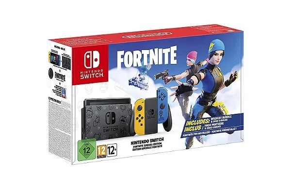 Nintendo Switch Fortnite 本体 おまけ有 ジョイコン難有 Console Nintendo Switch 32gb Fortnite Edition - (sem Código
