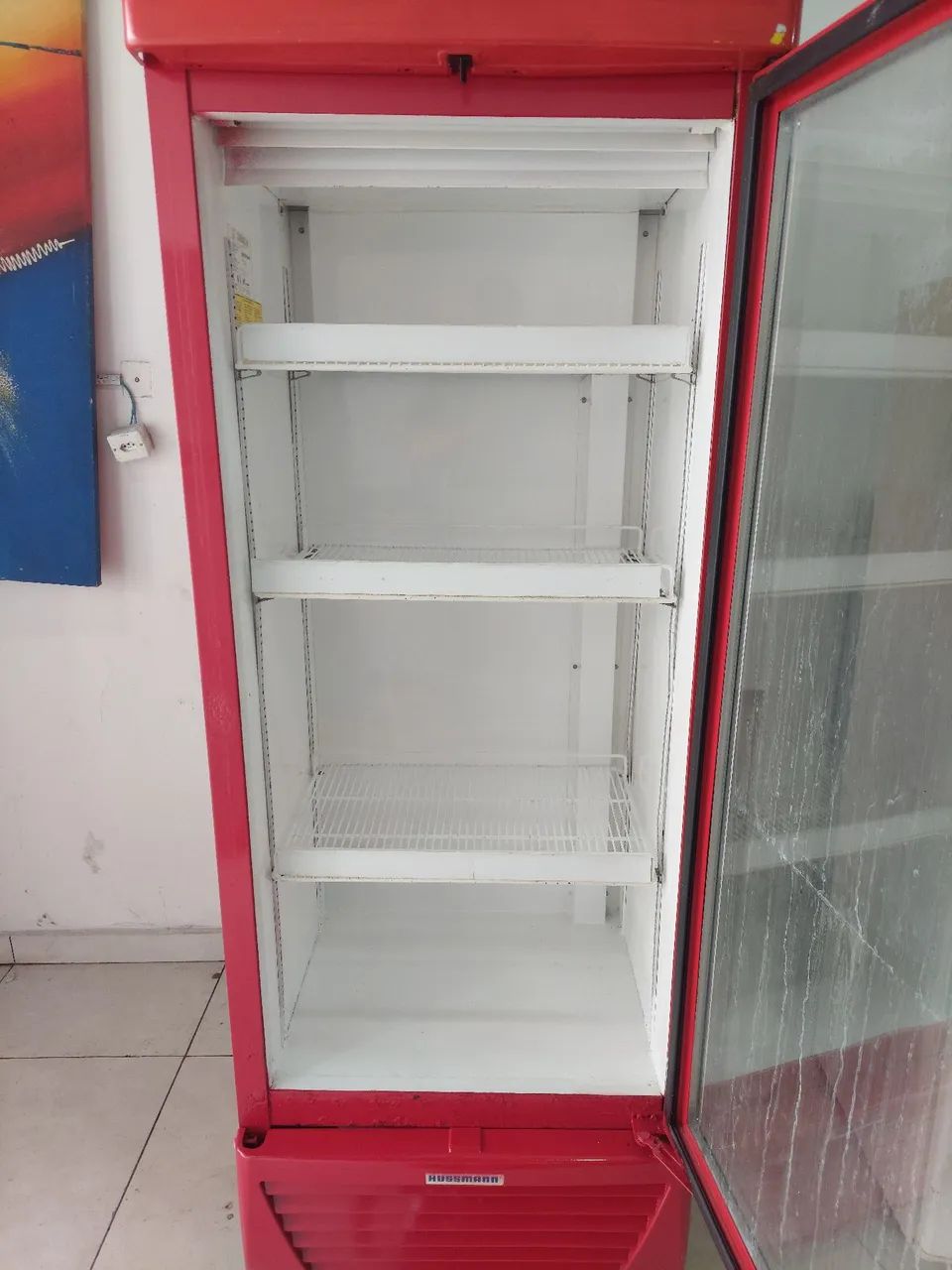 Expositor Vertical Hussmann 570L Porta de Vidro - Com Garantia - Foto 2