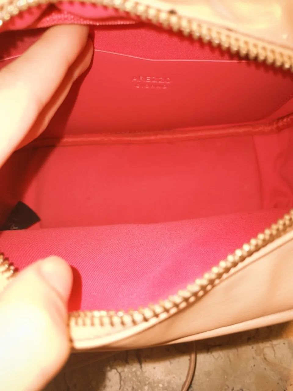 Bolsa Arezzo Original Bege Matelassê | Excelente Estado - Foto 4