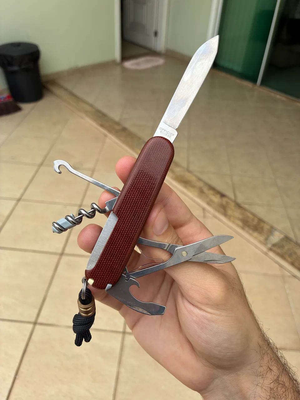 Canivete Victorinox Compact com talas de micarta - Foto 2