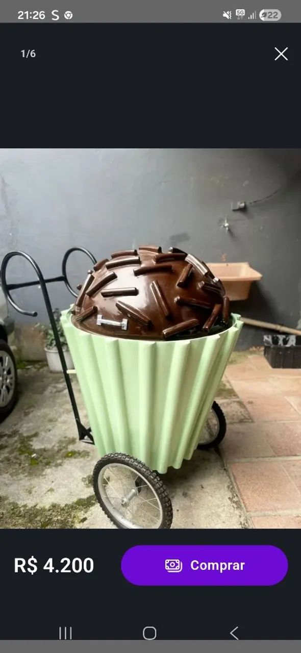 Carrinho brigadeiro - Foto 2
