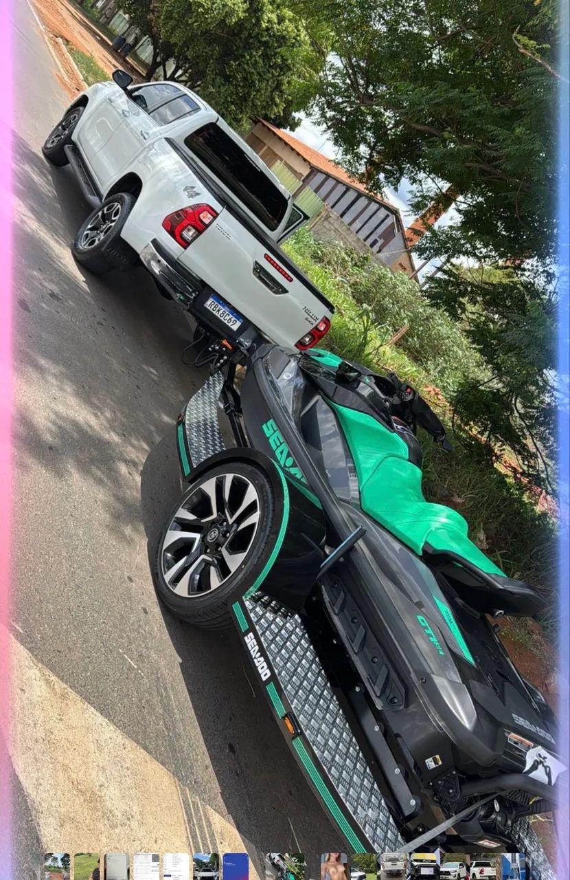 Carretinha pra jet ski premium - Foto 4