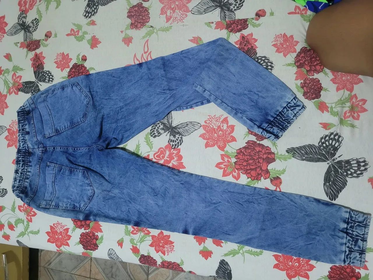 Calça jogger jeans - Foto 2