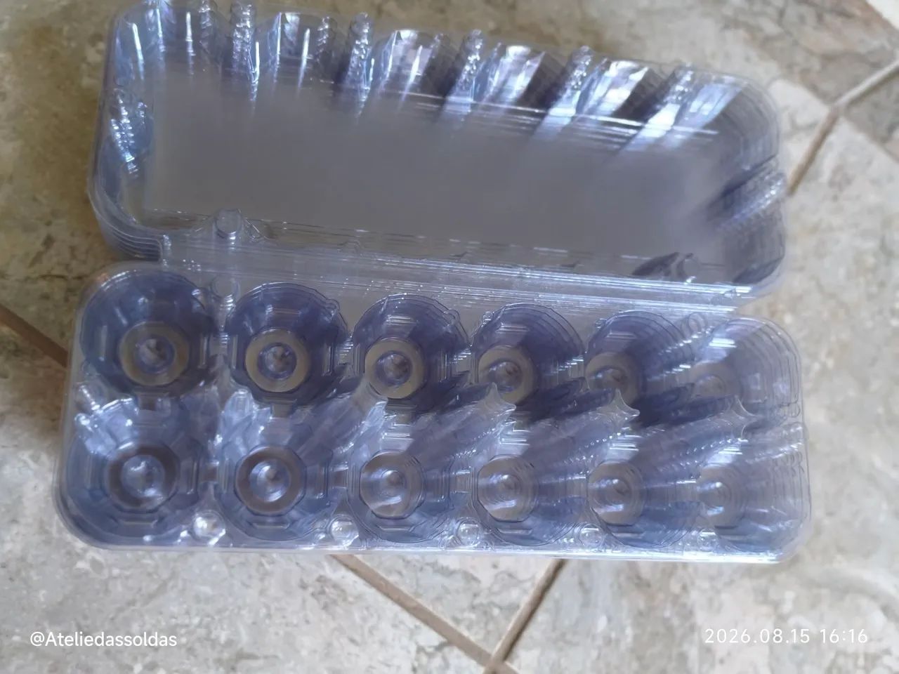 Embalagem de ovos com 12 de pino  - Foto 2