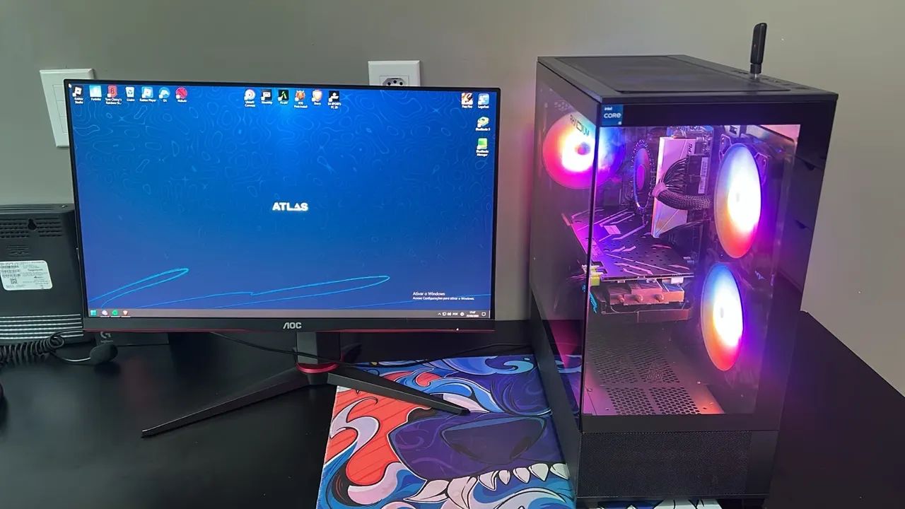 ? PC GAMER COMPLETO ? PRONTO PARA JOGAR! NUMERO PARA CONTATO * - Foto 3