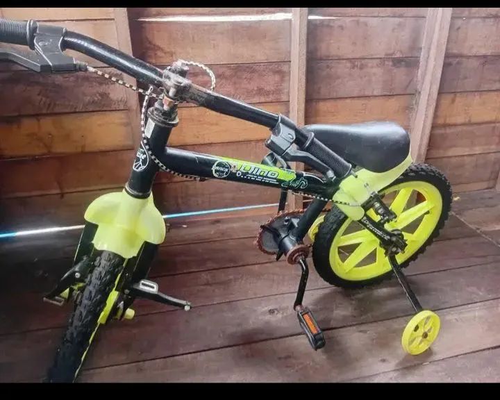 Bicicleta usada poucas vezes