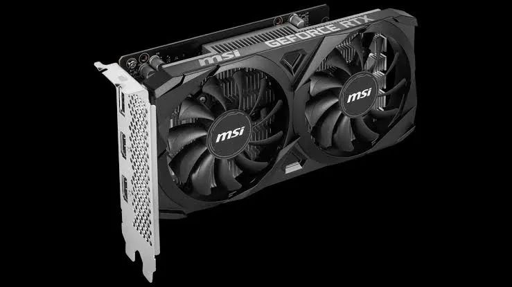 Placa de Vídeo MSI RTX 3050 Ventus 2X OC NVIDIA Geforce