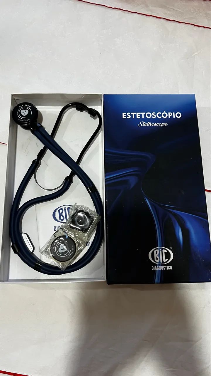 Estetoscópio BIC Diagnóstico P.A. Med - Excelente Estado - Foto 2