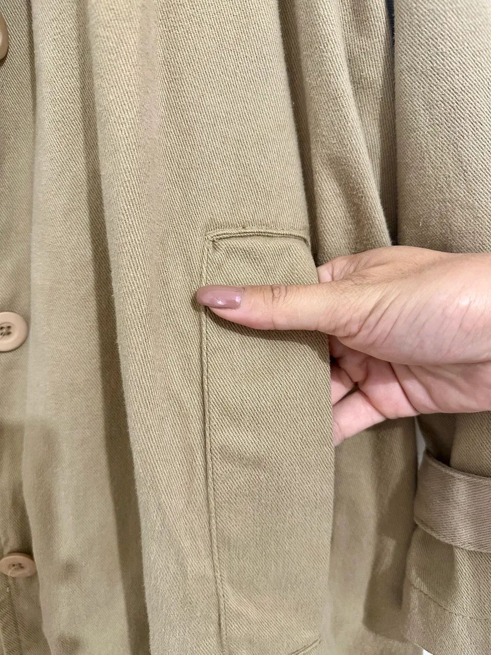 Trench coat sarja jeans - Foto 2