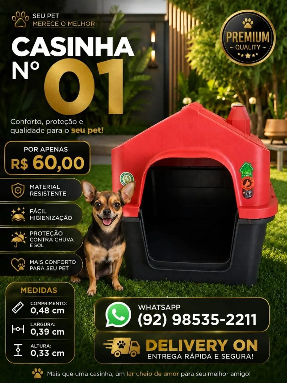 Casinhas para pets  - Foto 4