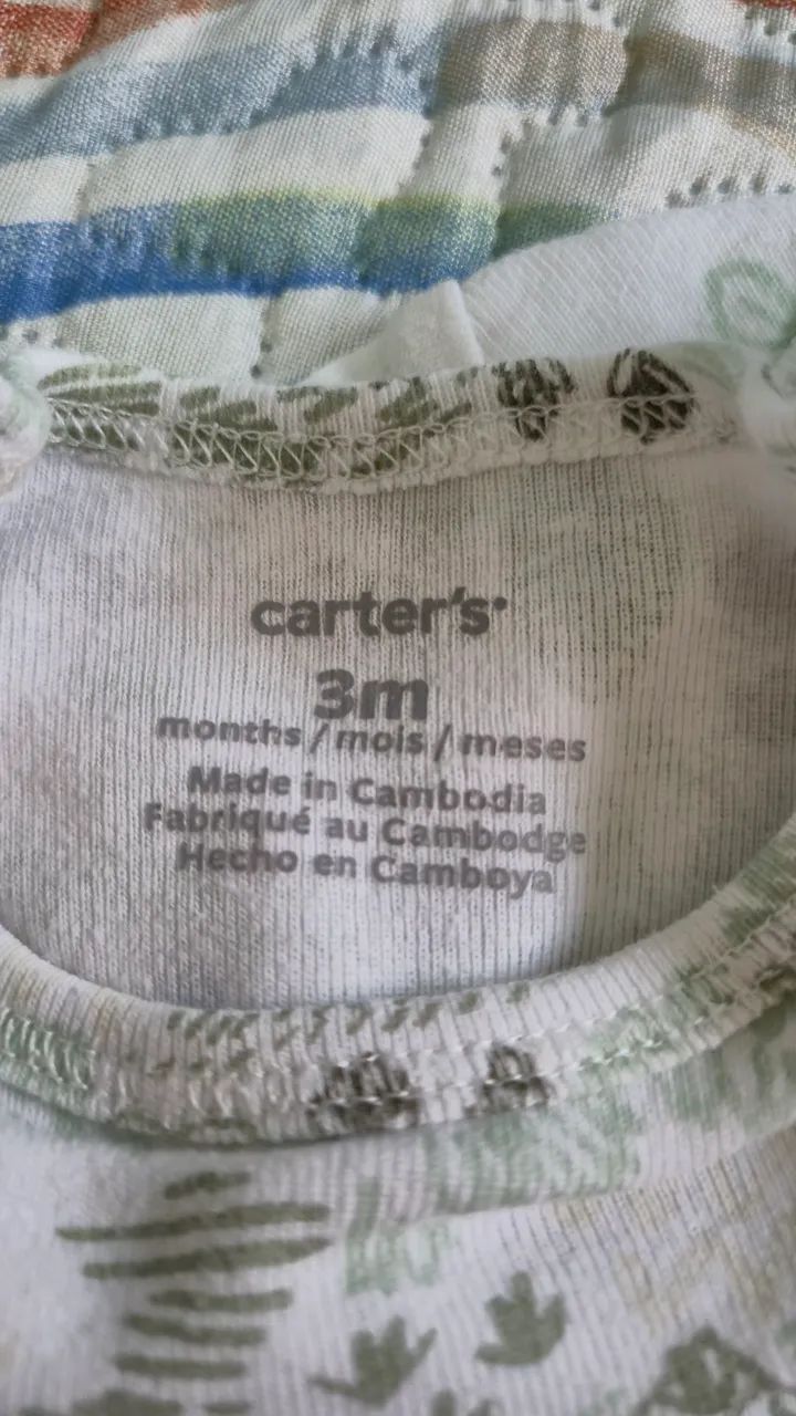 Kit 7 Bodies Carters Original 3M - Foto 2