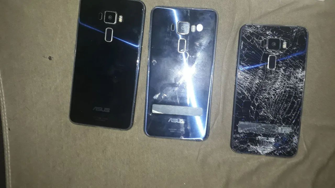 Lote de zenfone 3 ruim na caixa 