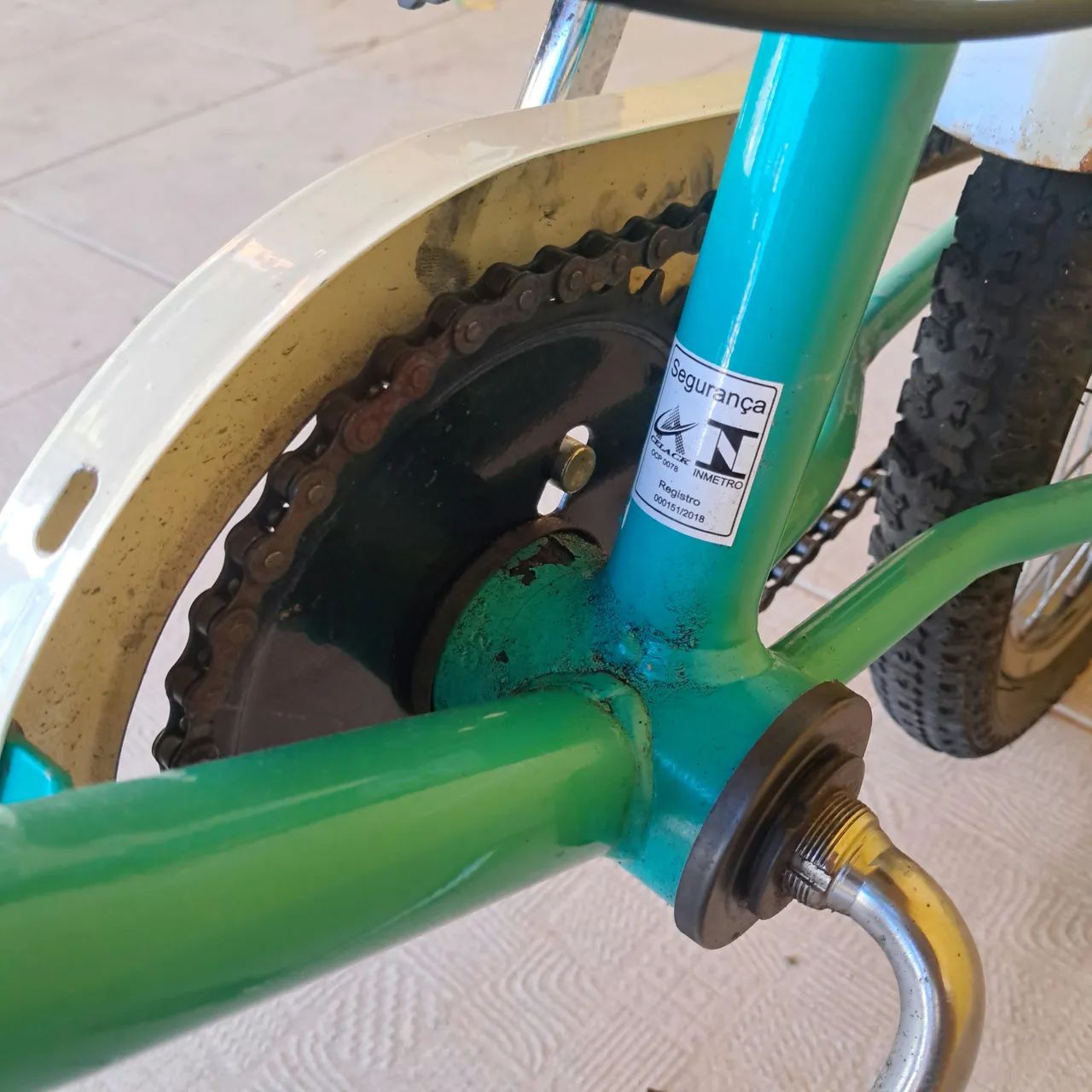 bicicleta infantil aro 20 - Foto 5
