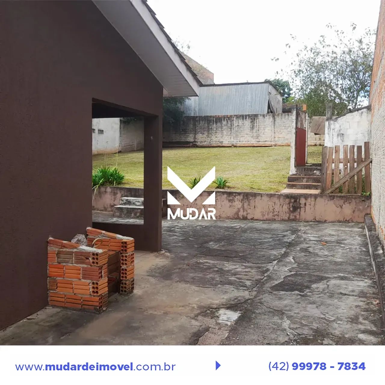 Casa 2 quartos com amplo terreno  Olarias - Foto 5