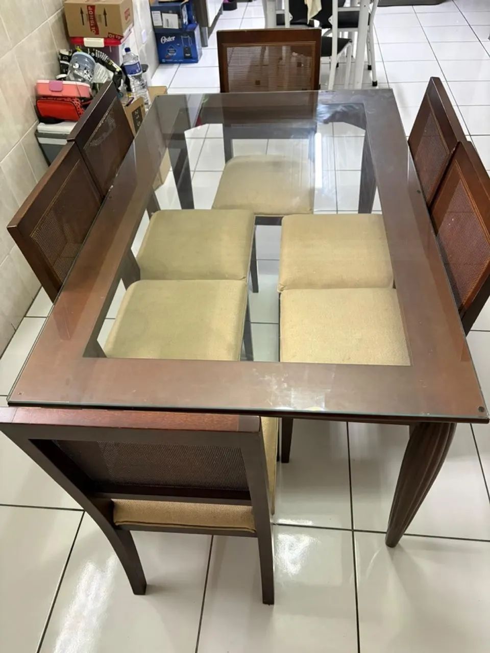 Mesa de jantar 6 lugares