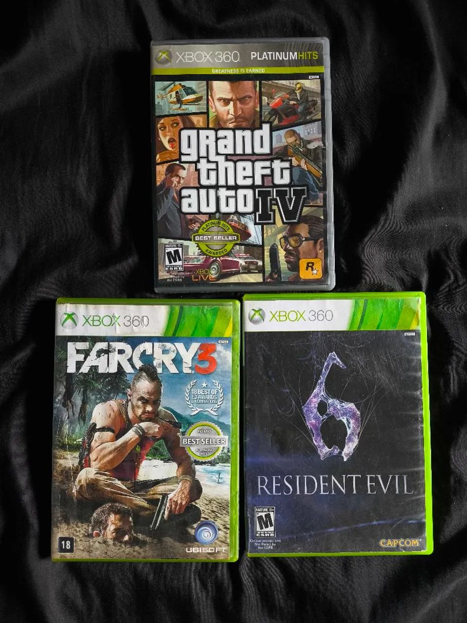 Jogos originais Xbox 360