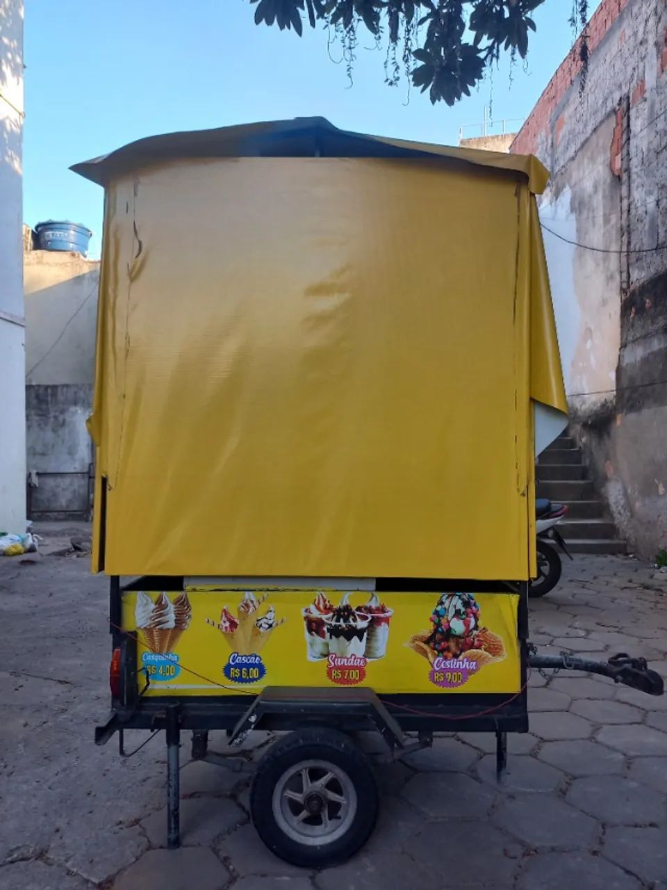 Carretinha Reboque para Moto
