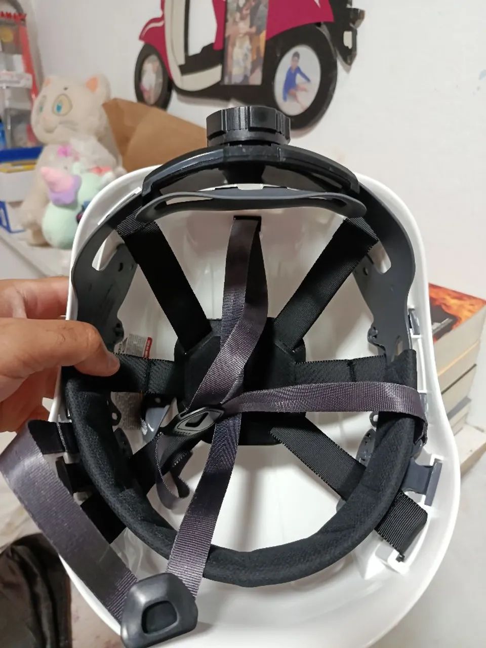 Capacete steelflex resgate , branco  - Foto 5