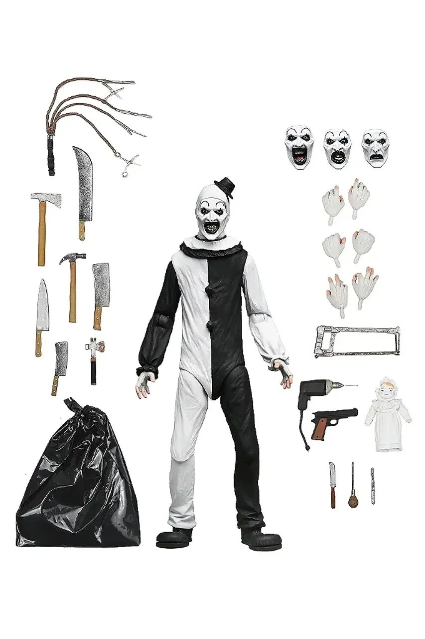 Neca Toys - Terrifier - ultimate art the clown - damien leone?s