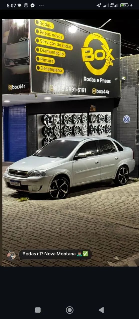 Jogo de rodas Aro17 4x100 - Foto 2