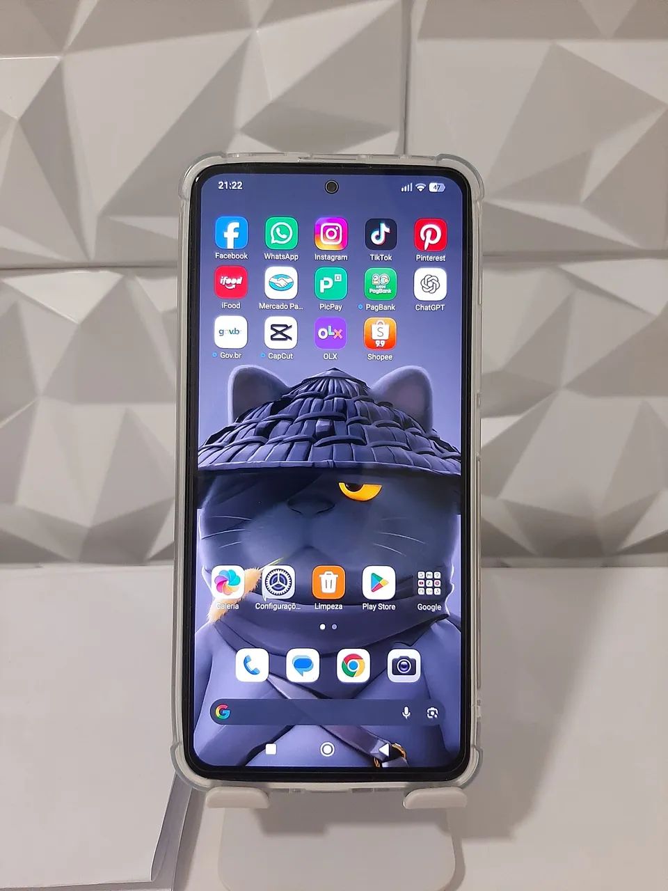 Redmi Note 14 com nota fiscal