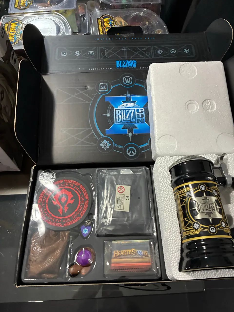 Box blizzard com completa rara com caneca  - Foto 2