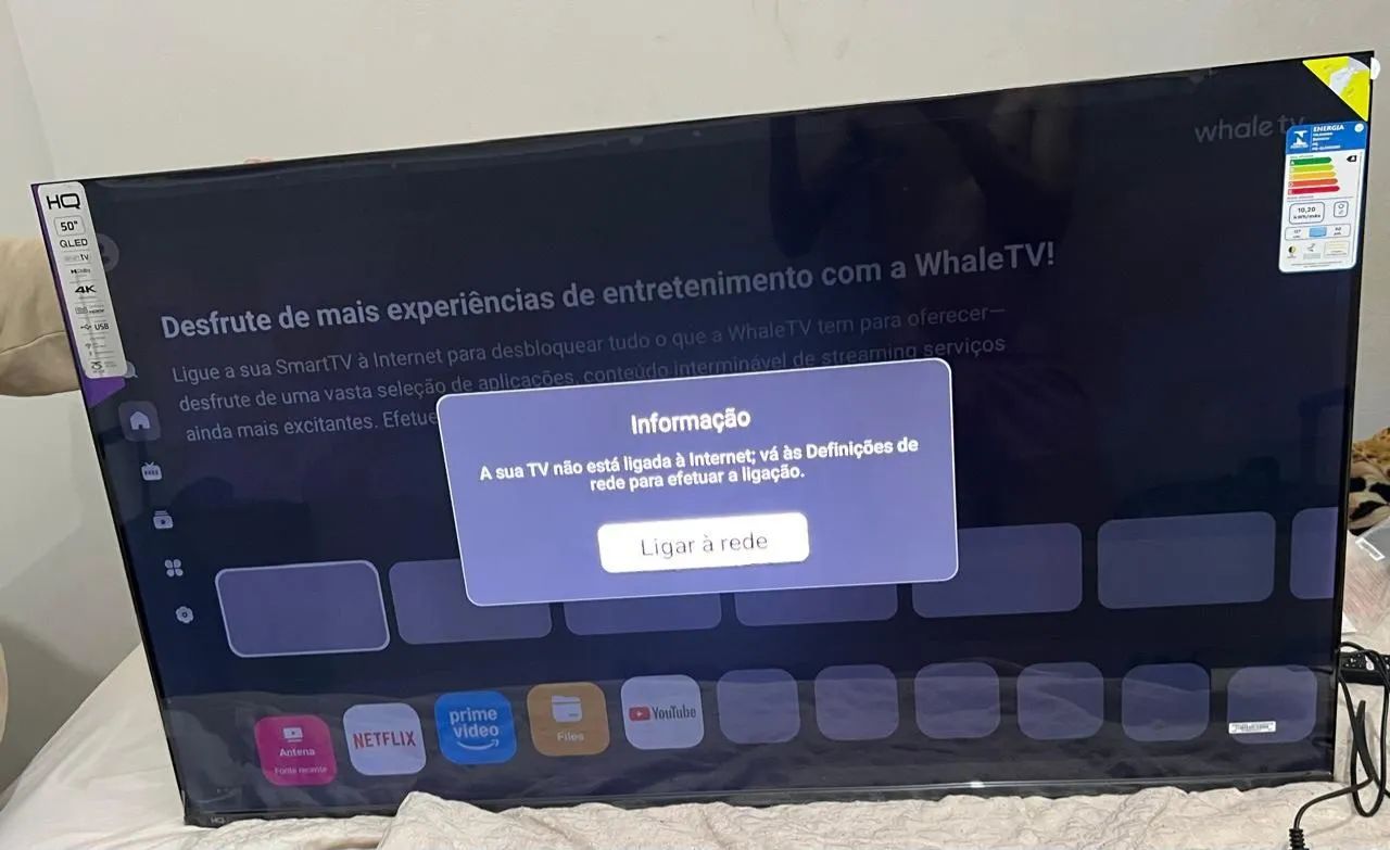 TV 50 polegadas HQ Qled