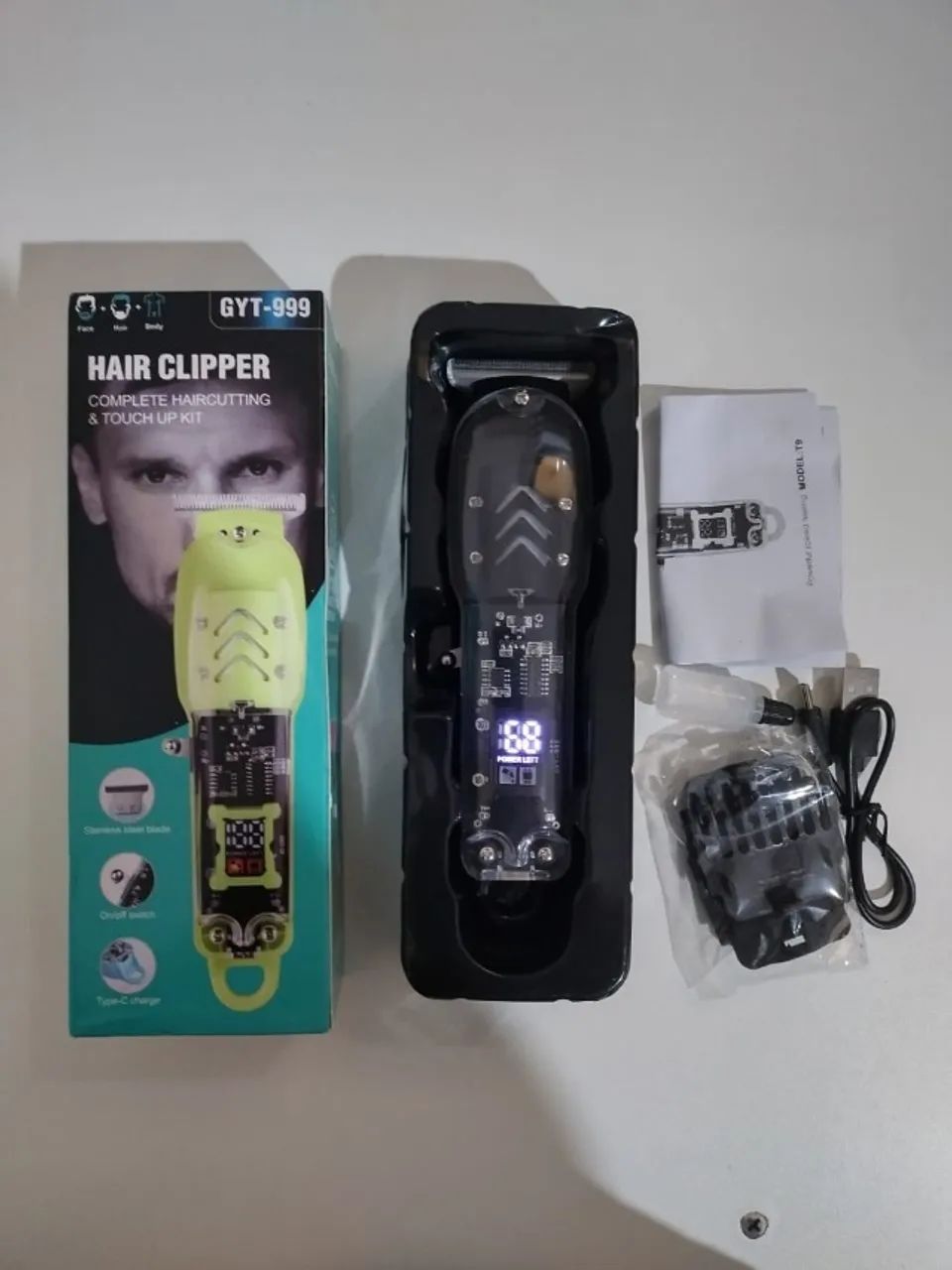 Máquina de Cortar Cabelo e Barbear - Foto 2