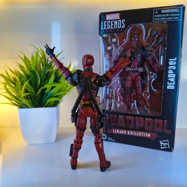 Action Figure Deadpool Original 1/10 - Deadpool Legacy Collecition - Hasbro® Lacrado - Foto 5