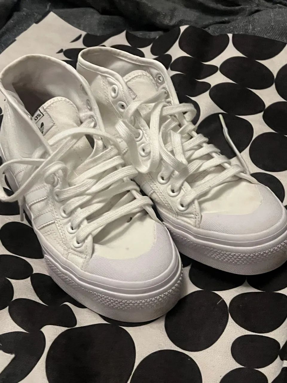 Tênis adidas cano alto  - Foto 4