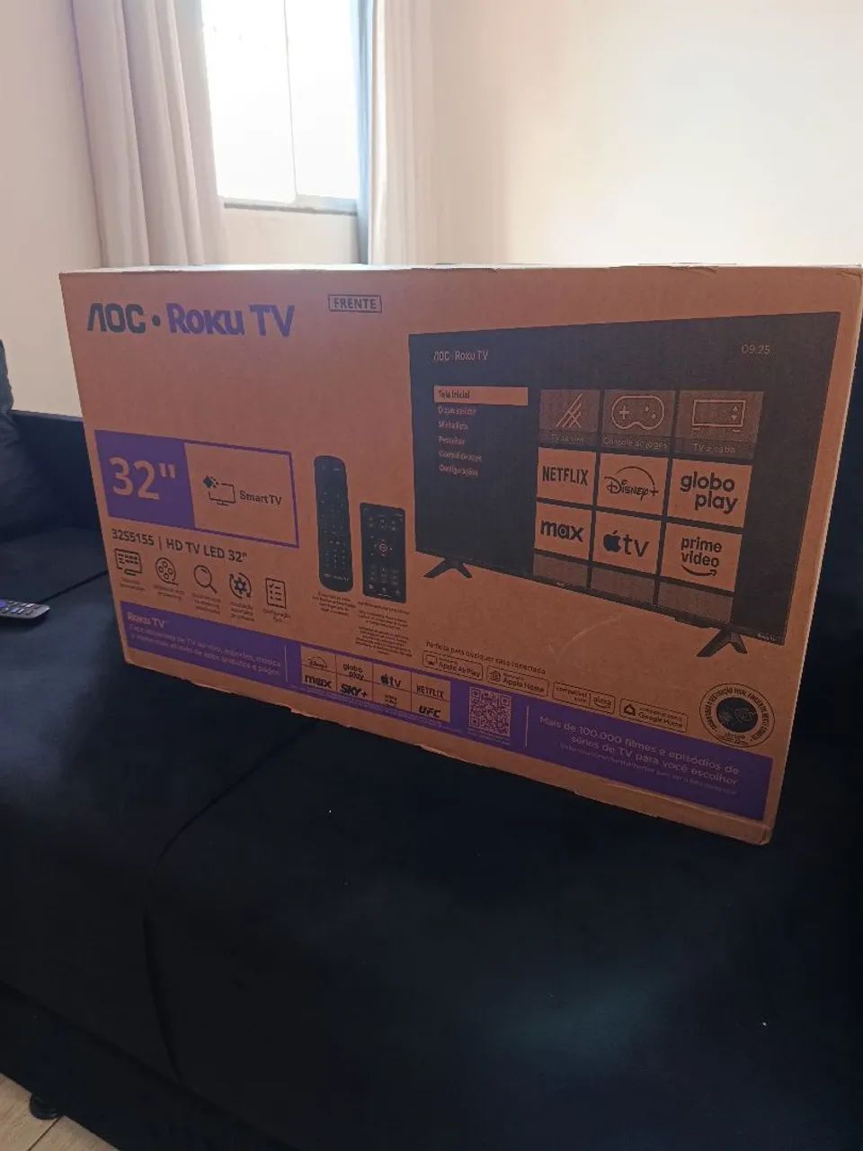 Tv Smart AOC ROKU 32 POLEGADAS LACRADA 
