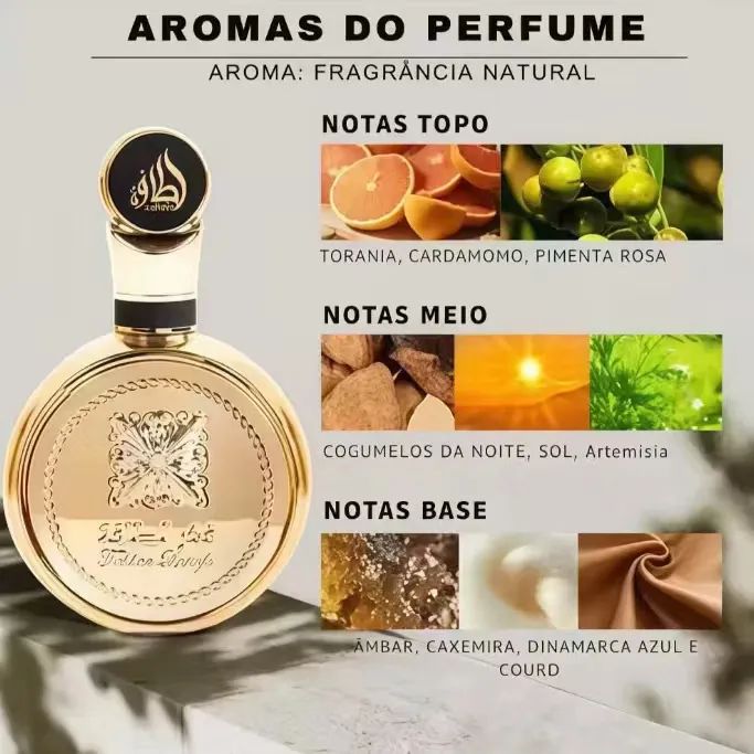 Perfume Árabe Lattafa Fakhar Gold 100ml - Foto 4