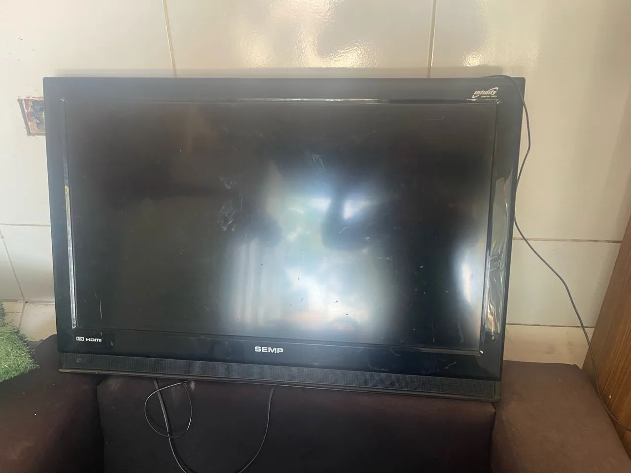 Televisão 32 polegadas não é smart entrego  - Foto 2