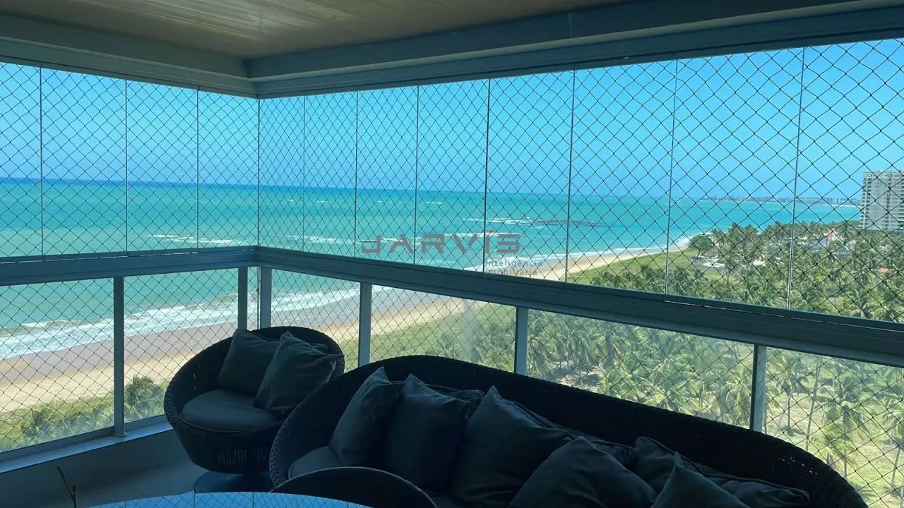 Vendo apto com vista mar de 193,58m² com 4 suítes - Guaxuma - Foto 2