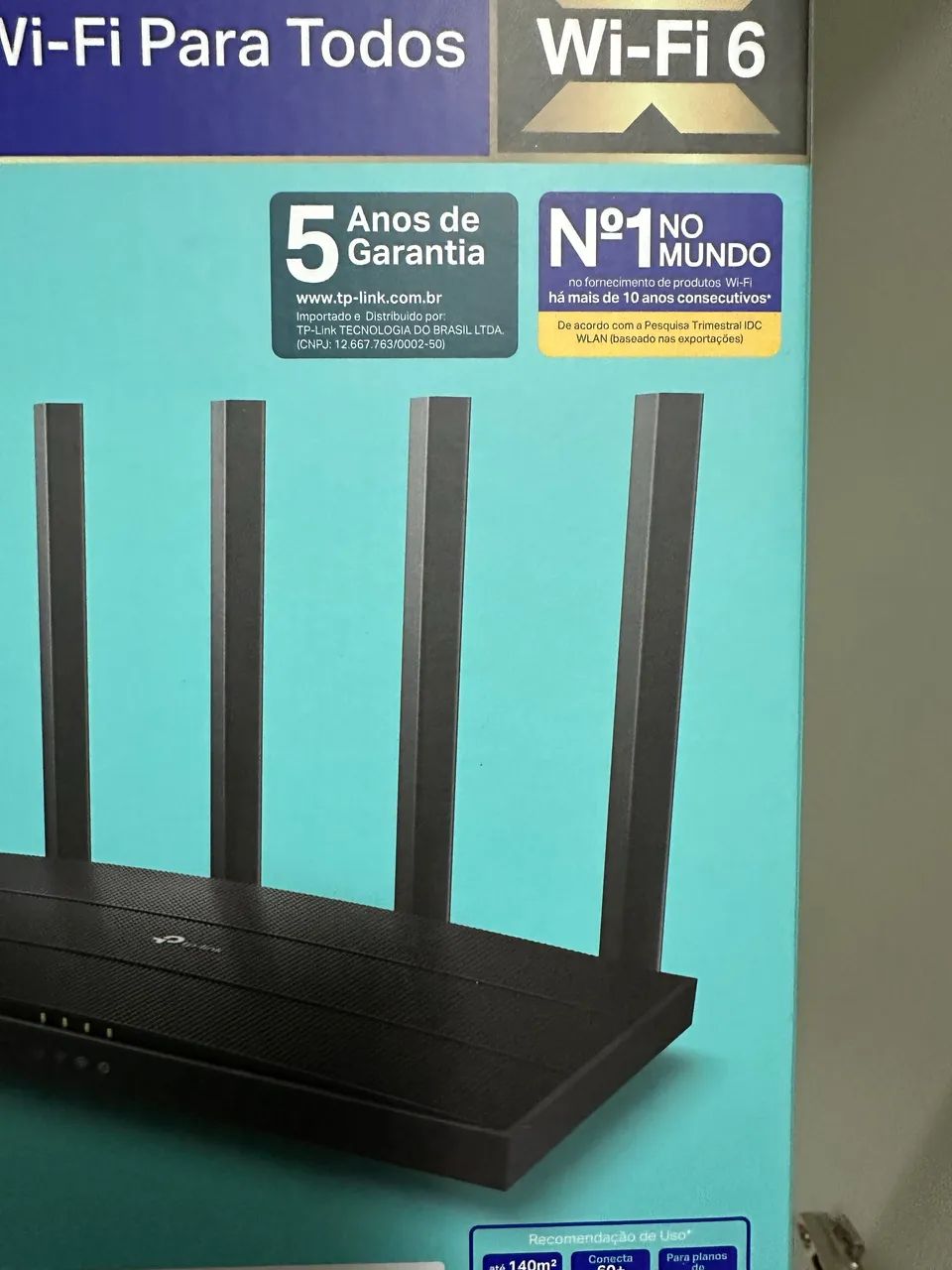 Roteador AX1500 Wi-Fi 6 TP Link - Foto 3