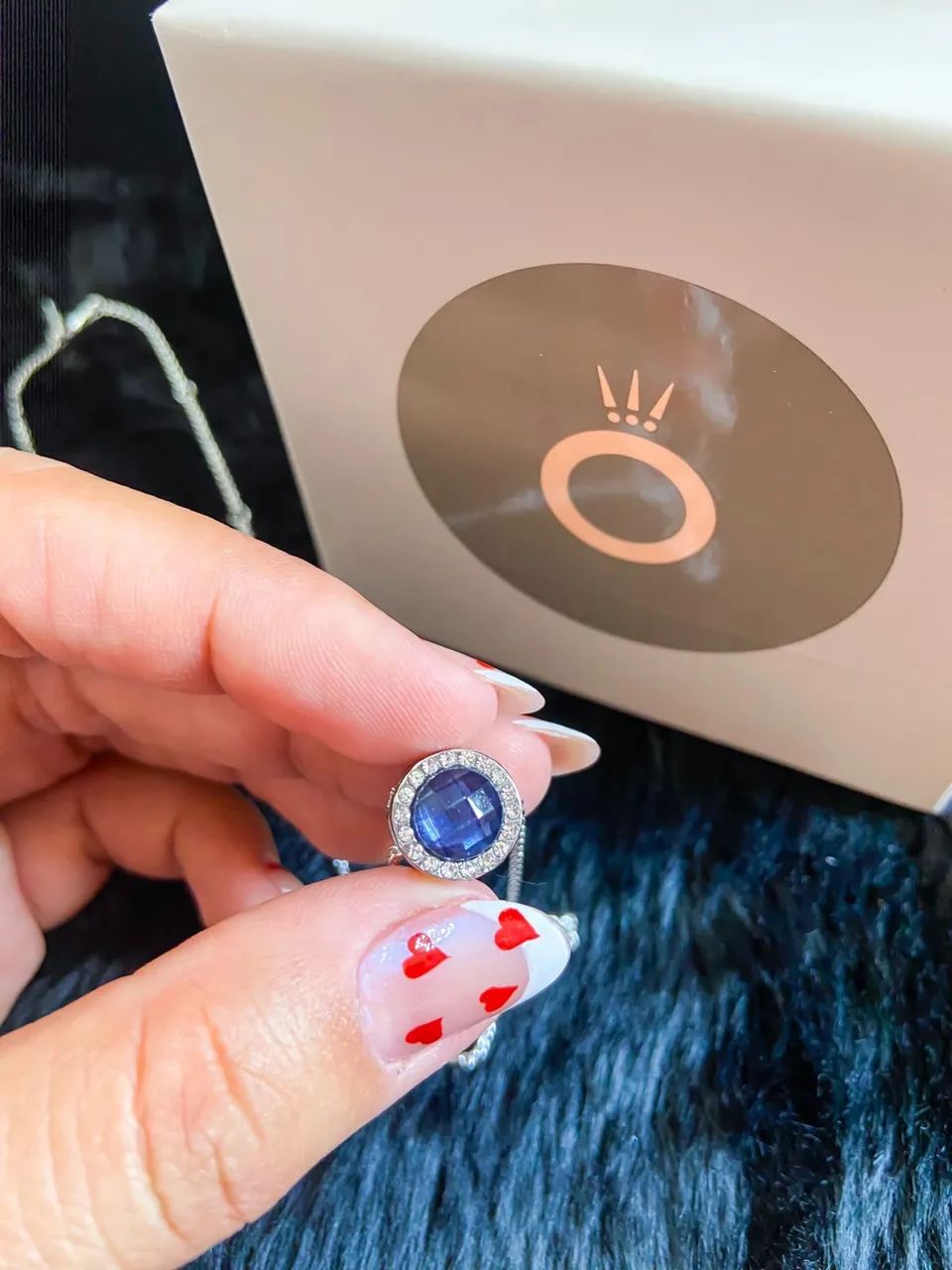 Colar Pandora azul lunar  - Foto 3