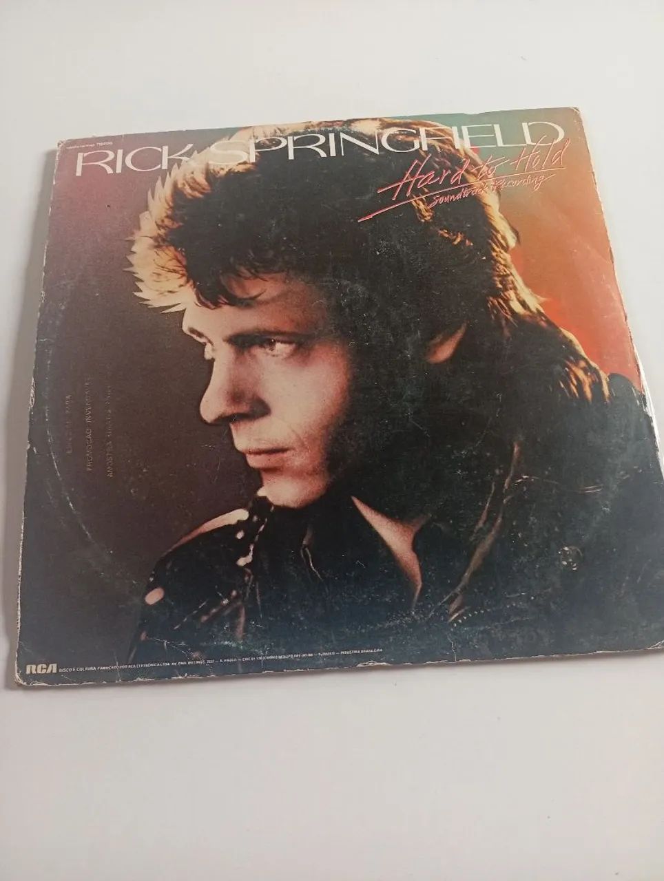 LP ,VINIL RICK SPRINGFIELD JARD RO HOLD