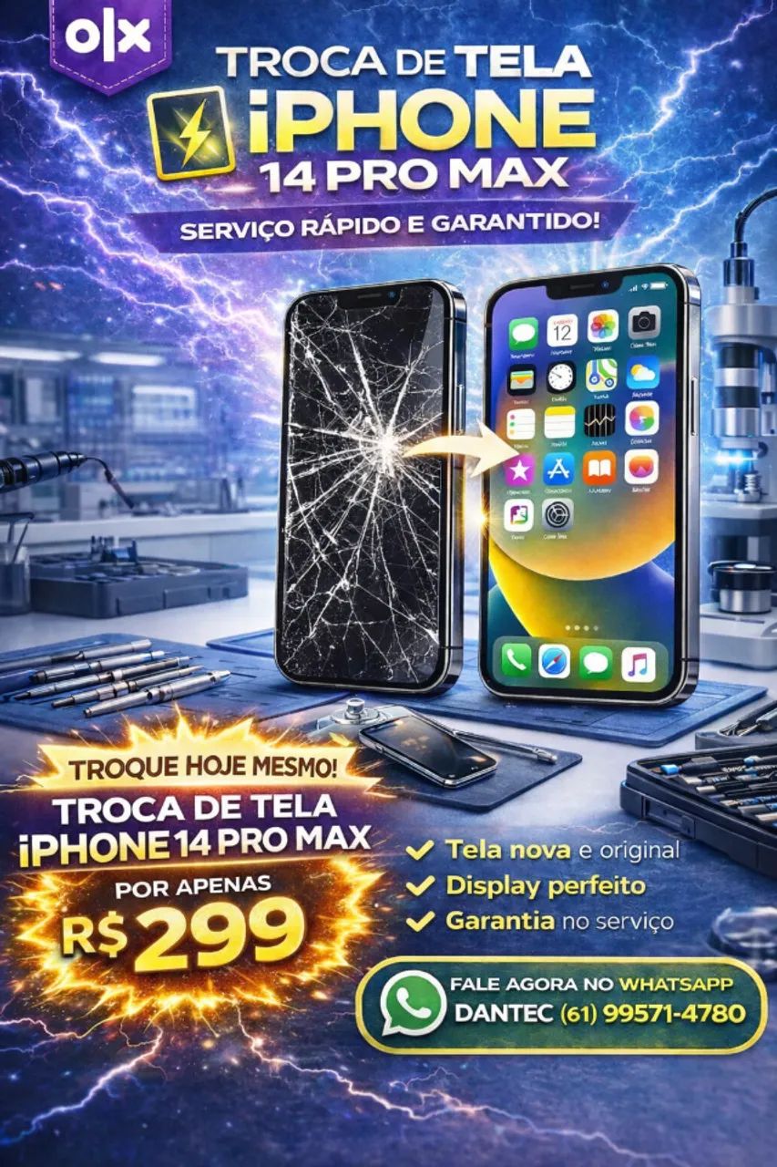 Tela iphone 14 P Max 