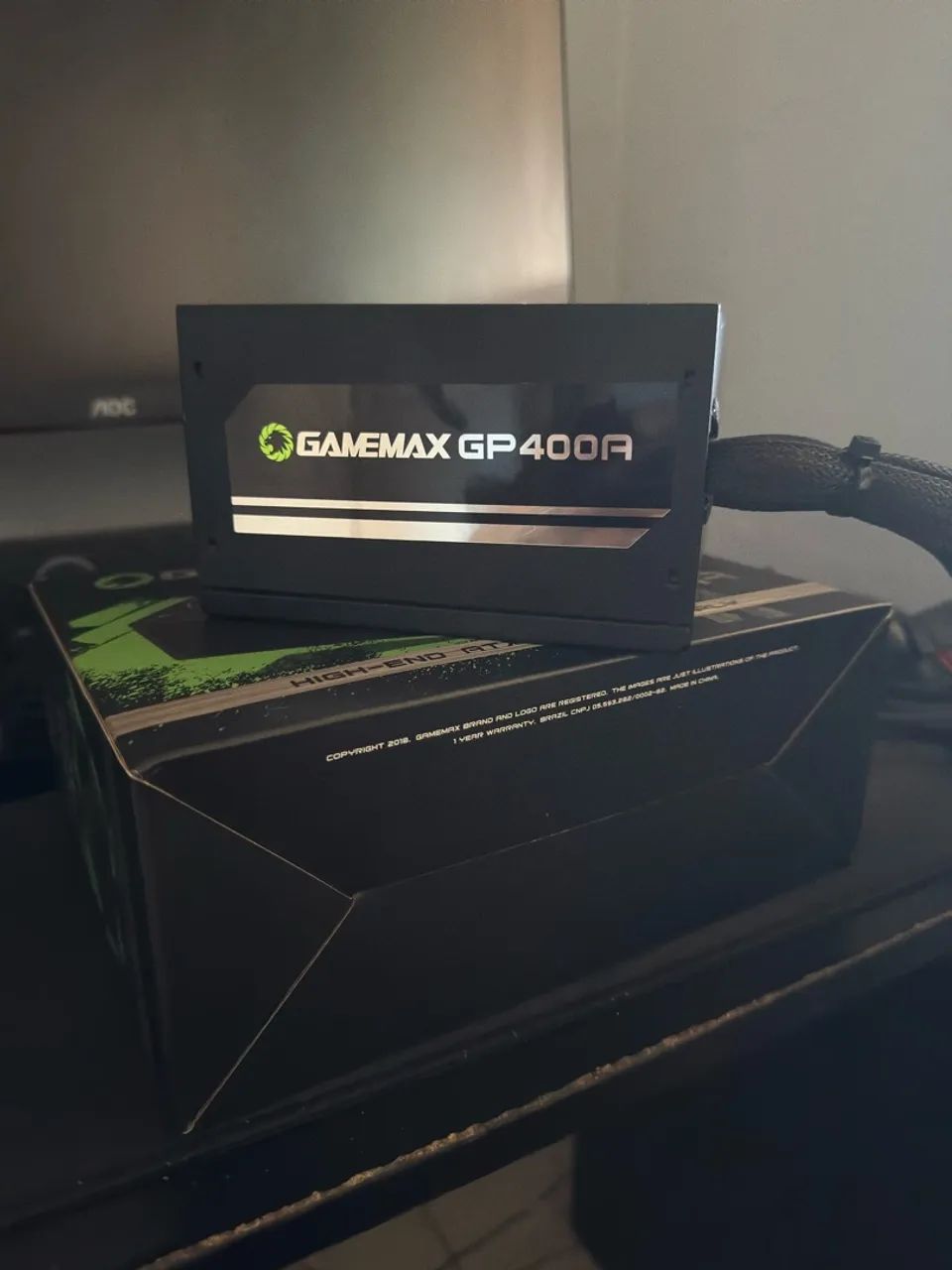 FONTE GAMEMAX 400W - GP400A 80 PLUS BRONZE