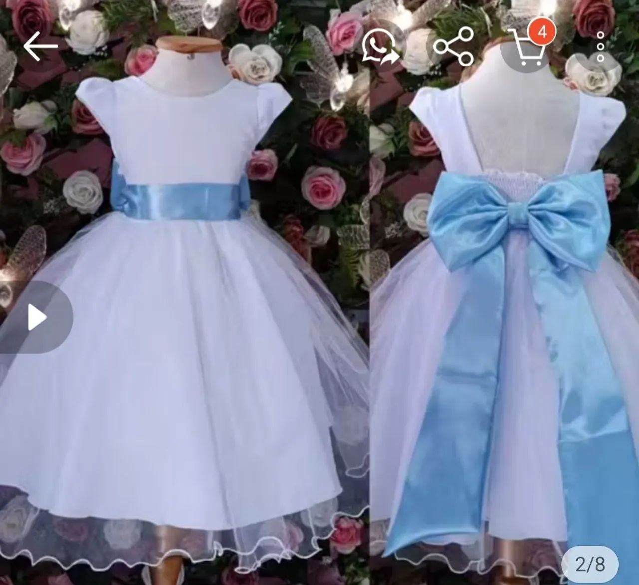 Vestido Daminha  - Foto 2