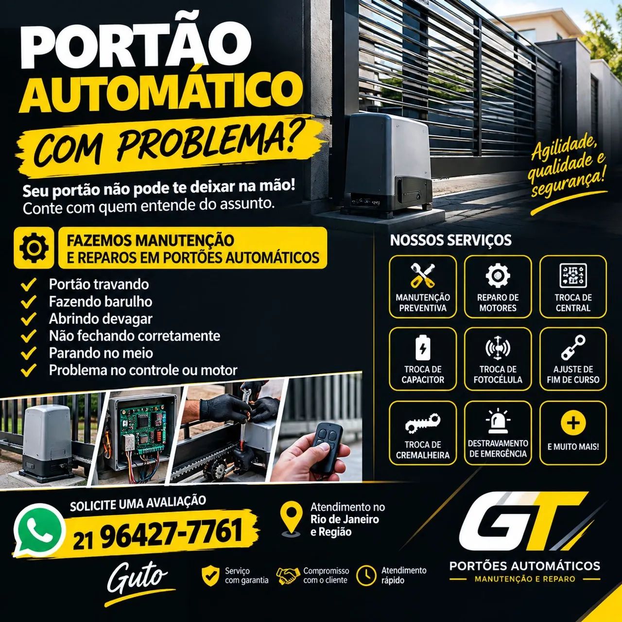 Conserto portão eletrônico 