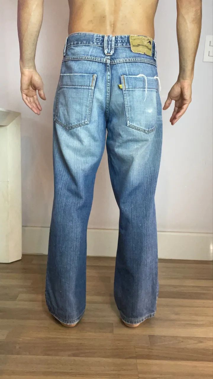 Calça Jeans Triton CLARO Lavagem Média - Foto 4