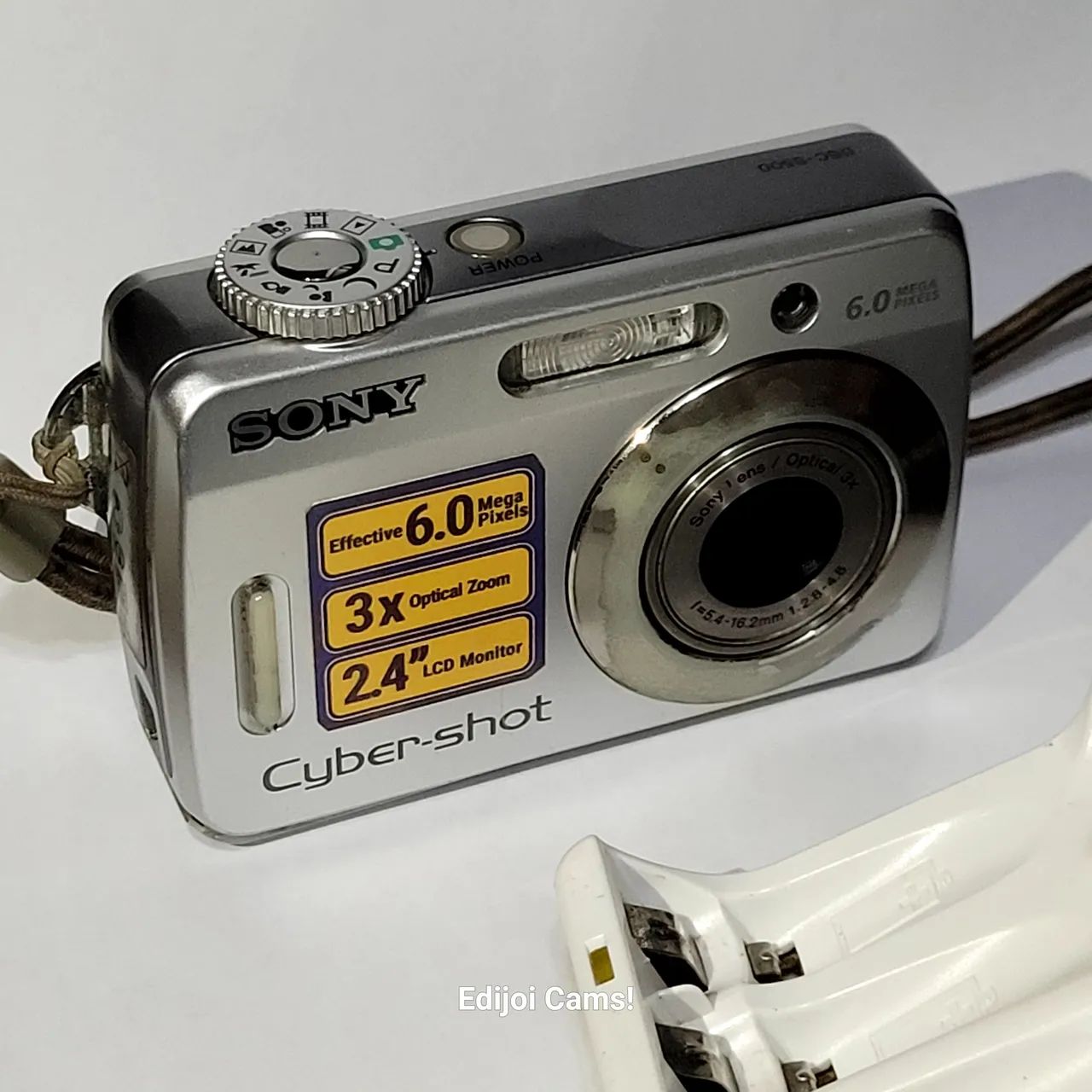 Sony cybershot S500 funcionando e o tudo!