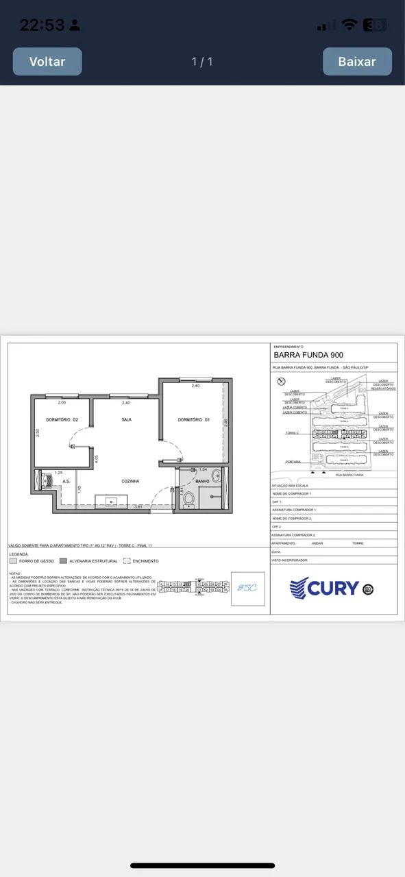APARTAMENTO FINANCIADO 