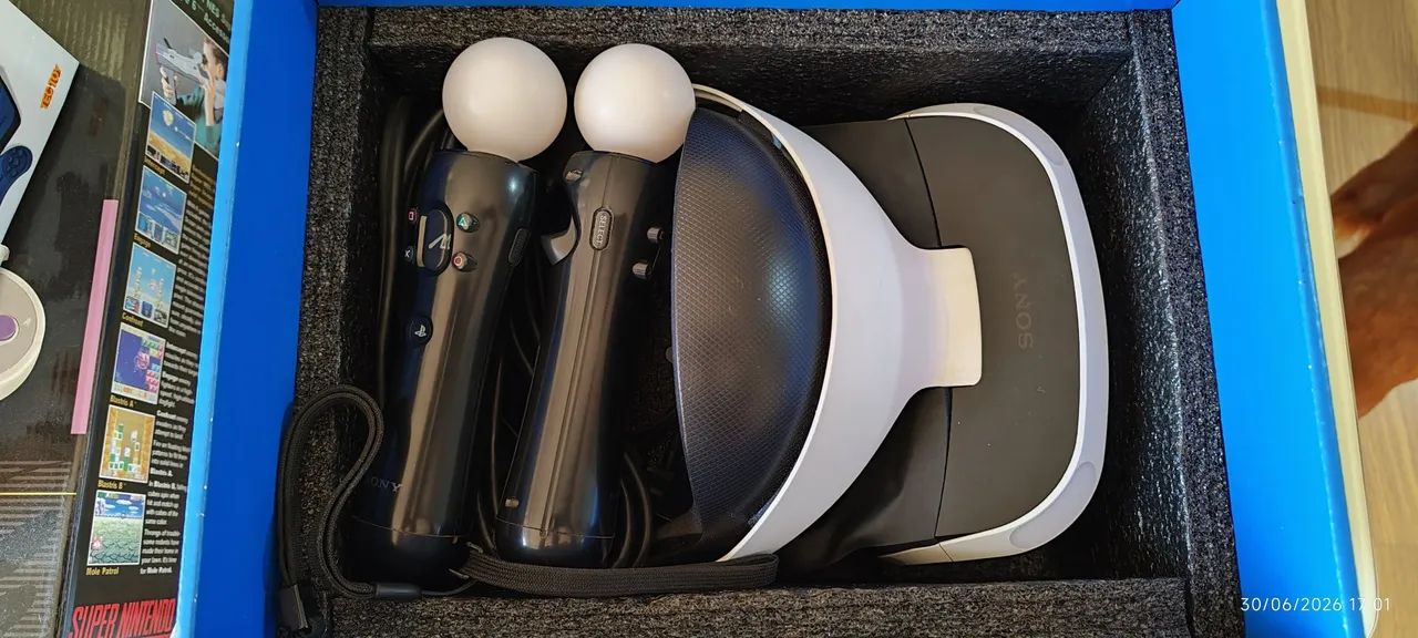 PS4 slim + Óculos VR  completo