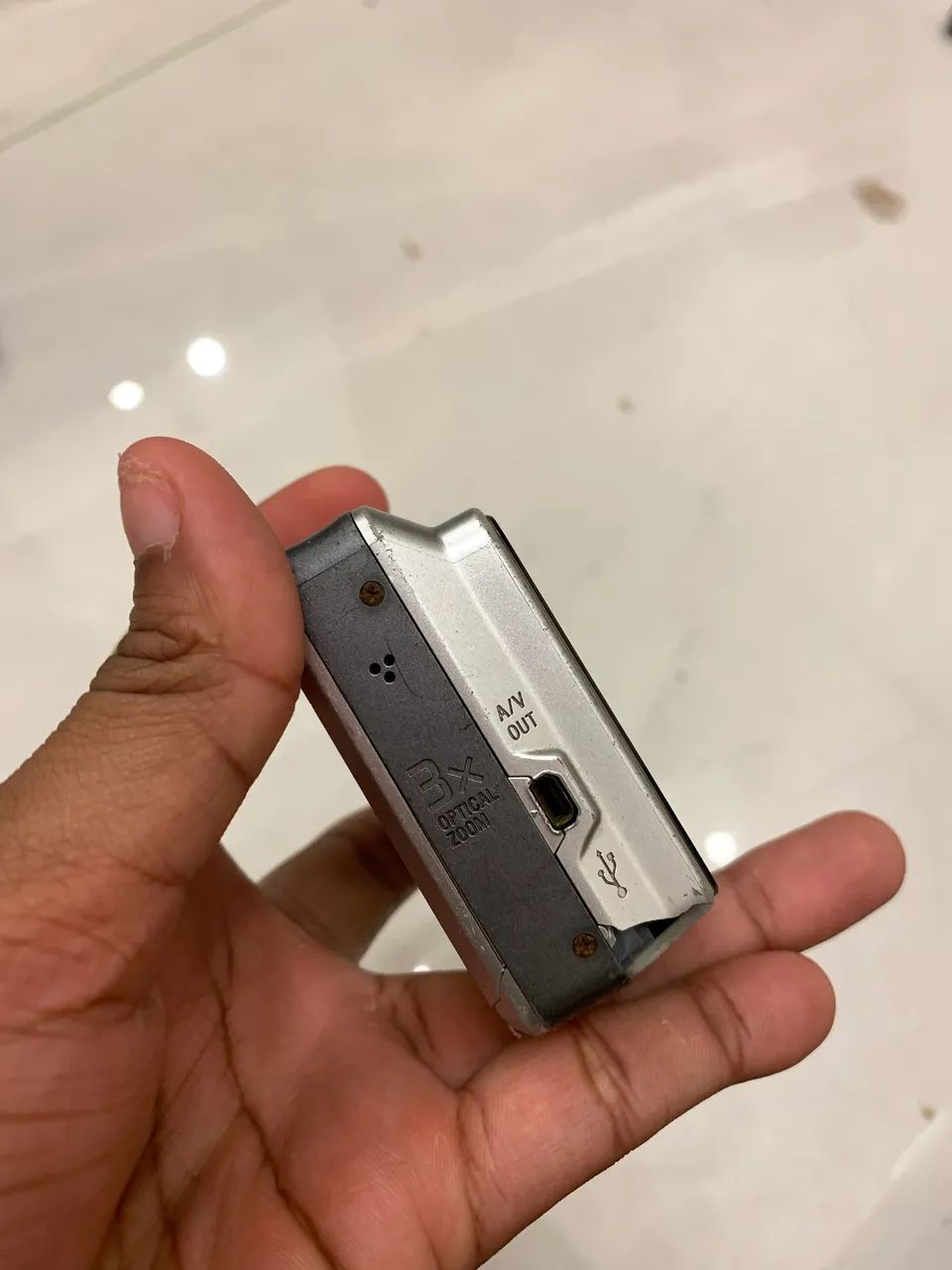 Câmera Digital Sony Cyber-shot DSC-S730 Prata - Não Liga - Foto 6