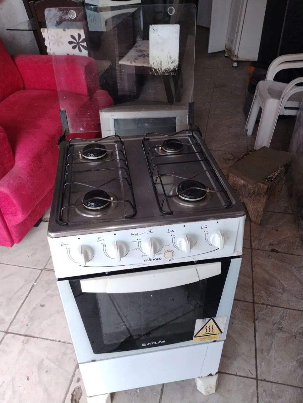 Fogão de 4 bocas  - Foto 3